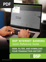 Internet Banking User Guide | PDF | Online Banking | Banks & Banking