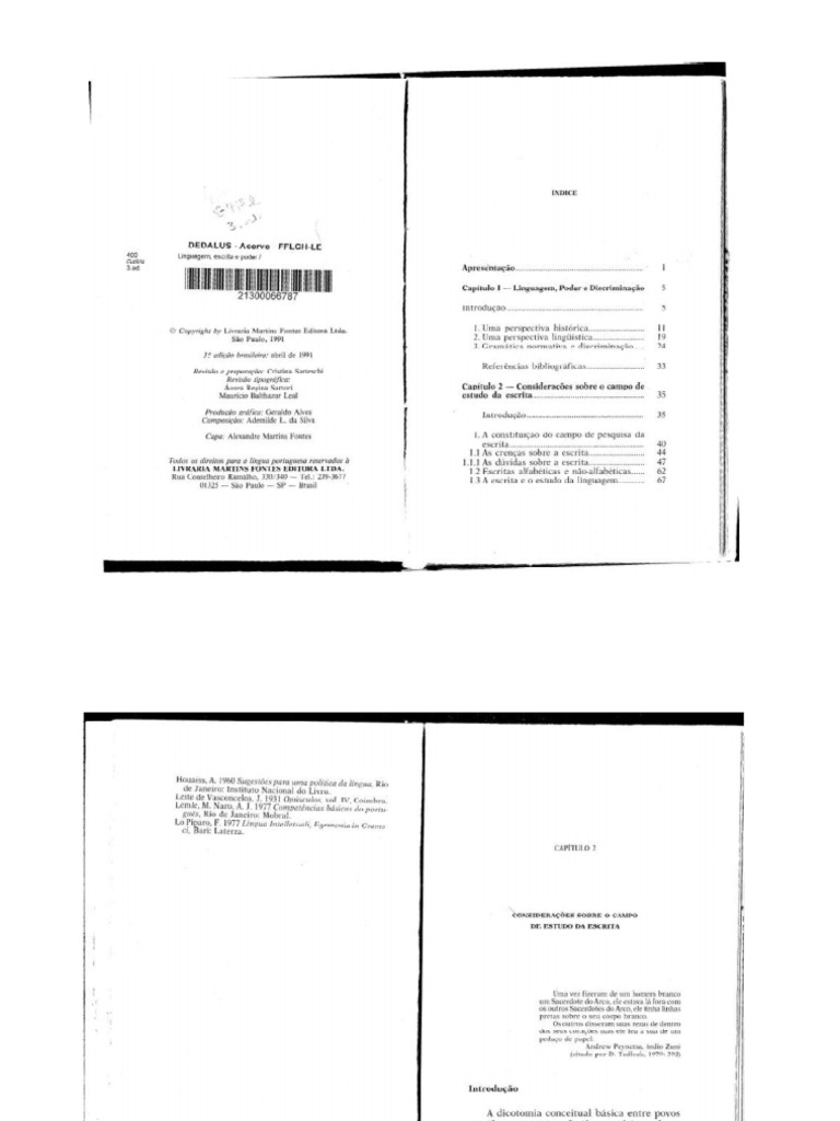25-2-13 GNERRE - Linguagem, Escrita e Poder - Cap. 2 | PDF