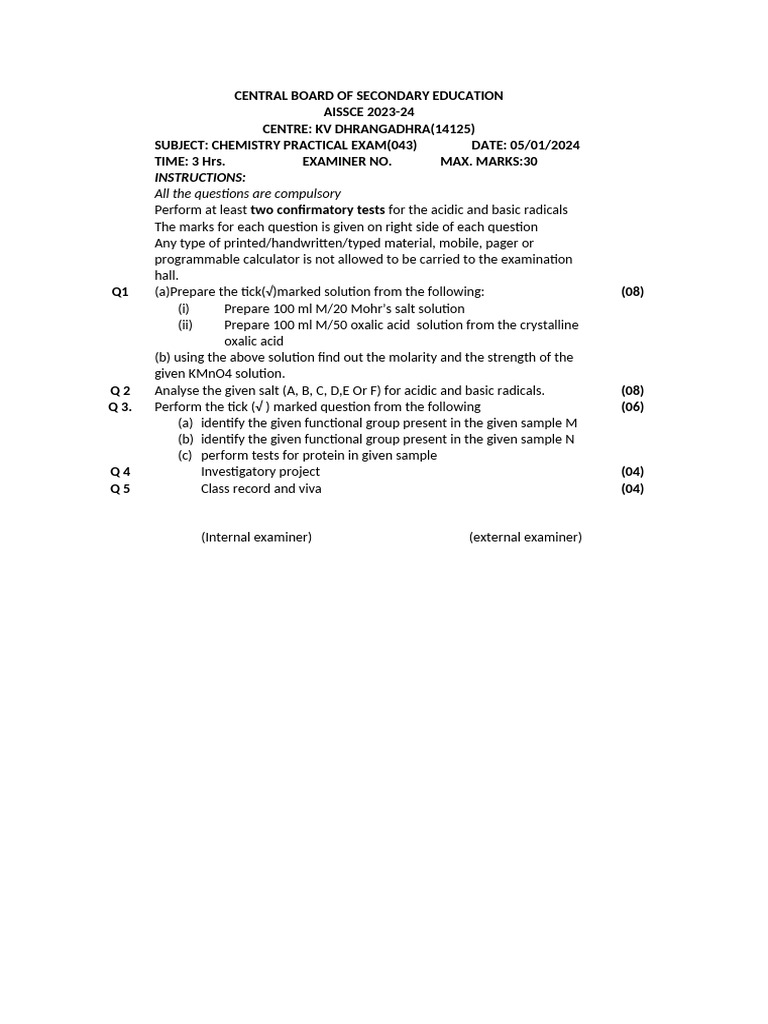 CENTRAL BOARD OF SECONDARY EDUCATION (1) | PDF