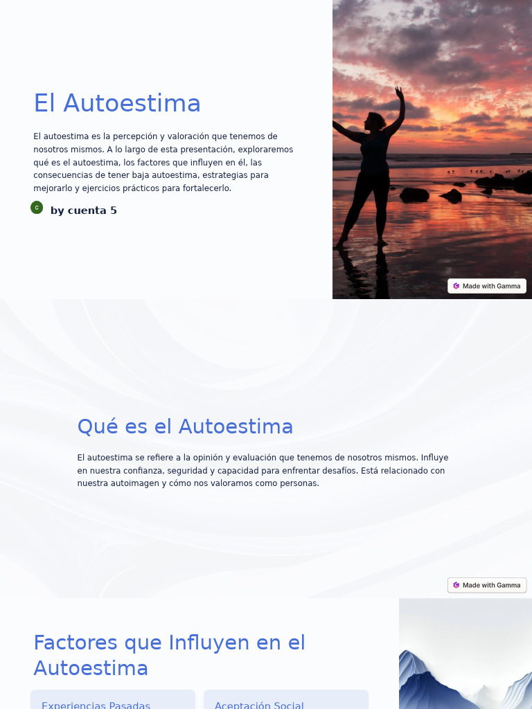 El Autoestima | PDF | Autoestima | Las emociones