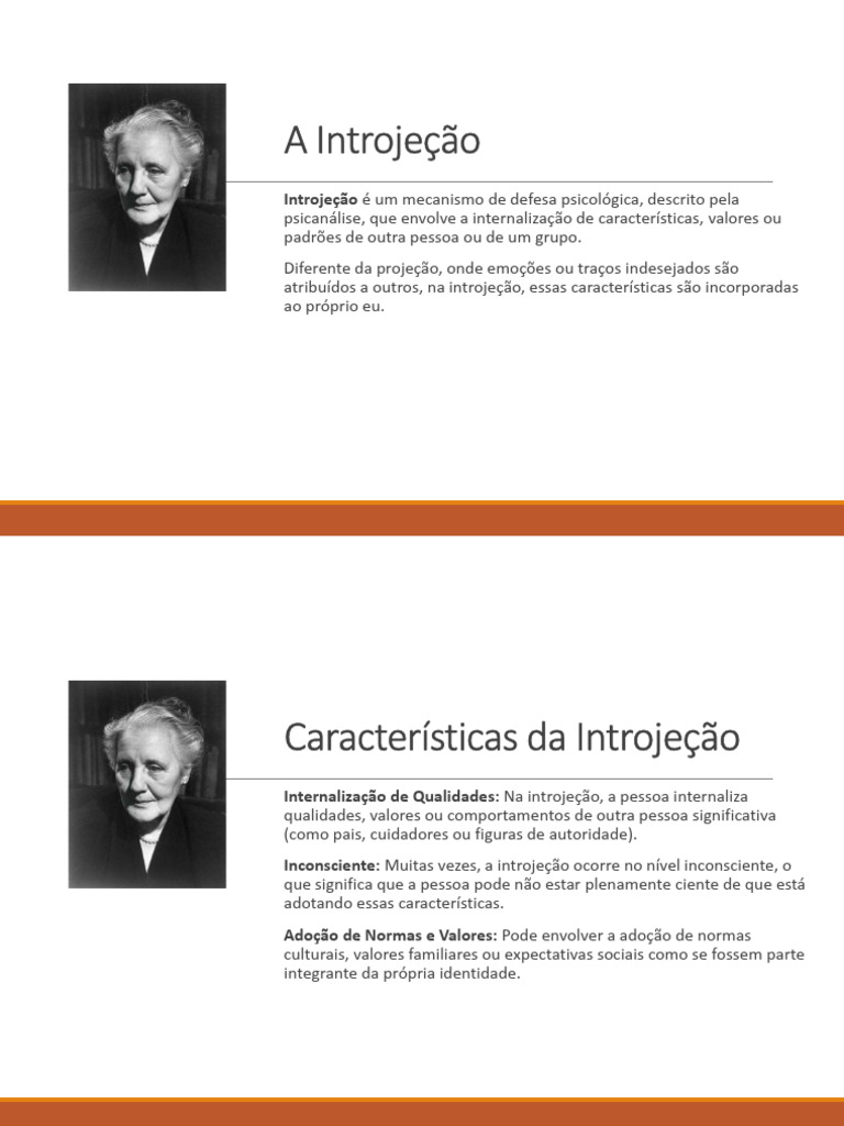 Entendendo a Introjeção Psicológica | PDF