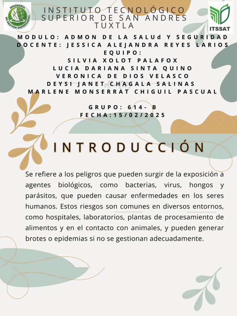 Riesgos Infecto-Biologicos | PDF