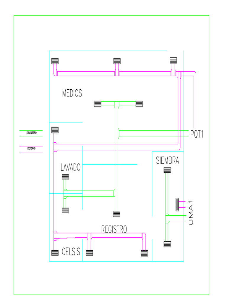 Esquema Distribucion De Ductos Pdf
