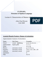 Lecture04 Manner Fricatives