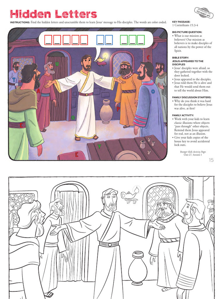TGP Family App: Jesus' Teachings for Kids | PDF | Jesus | Disciple ...