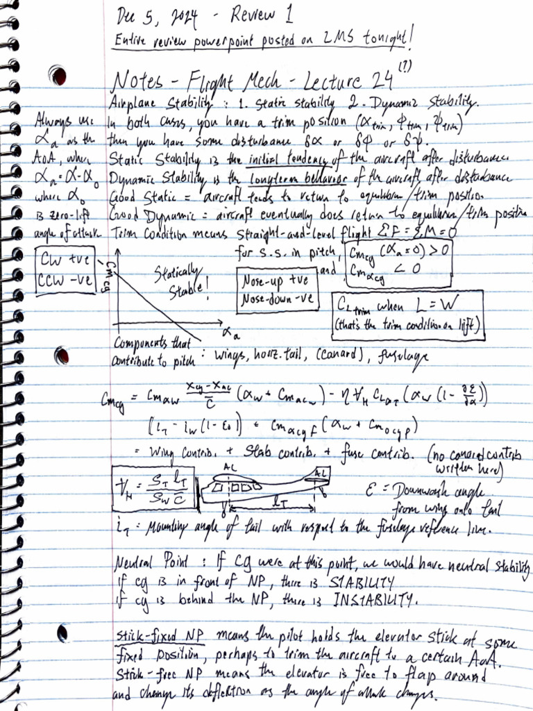 FM Notes Review 1 | PDF