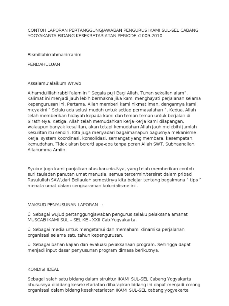 49+ Contoh Laporan Pertanggungjawaban Kegiatan Ziarah Pics