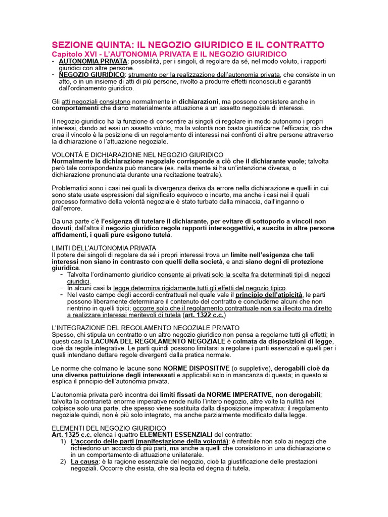 Privato - I Contratti | PDF