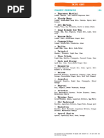 Minibar Price List and Menu Items | PDF | Alcoholic Drinks | Drink