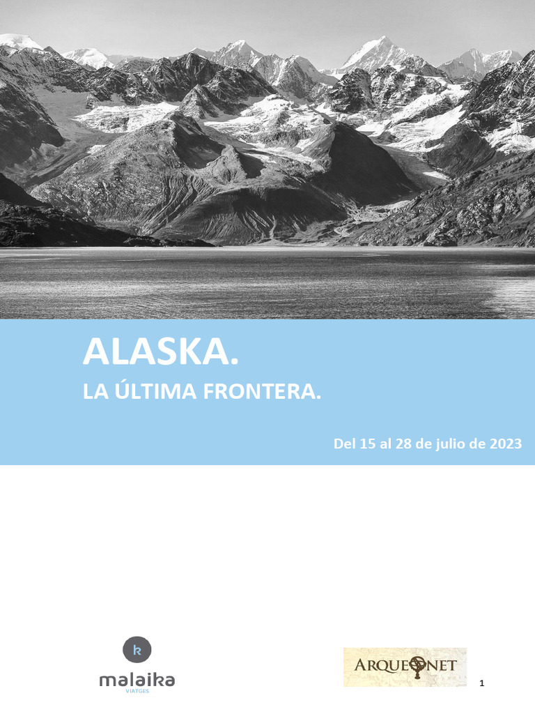 Aventura en Alaska: Naturaleza y Cultura | PDF | Alaska | Reno