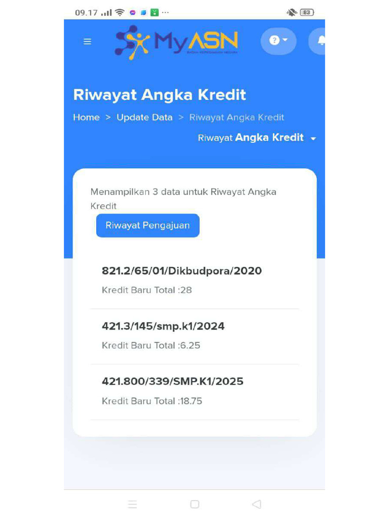 11 Screenshot Sinkronisasi Ak Ke Siasn Akun My Asn Bkn Pdf