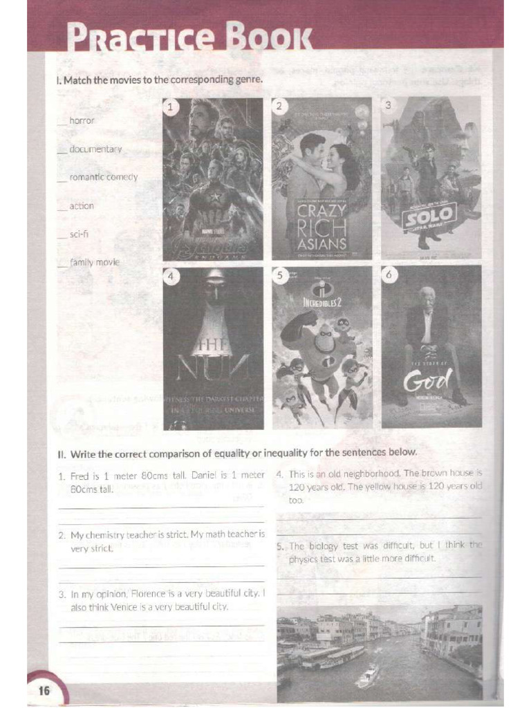 Block+1 - Lesson+1 - Comparison - As-Adj-As - Independet Work | PDF