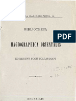 P Peeters BIBLIOTHECA HAGIOGRAPHICA ORIENTALIS Bruxellis 1910