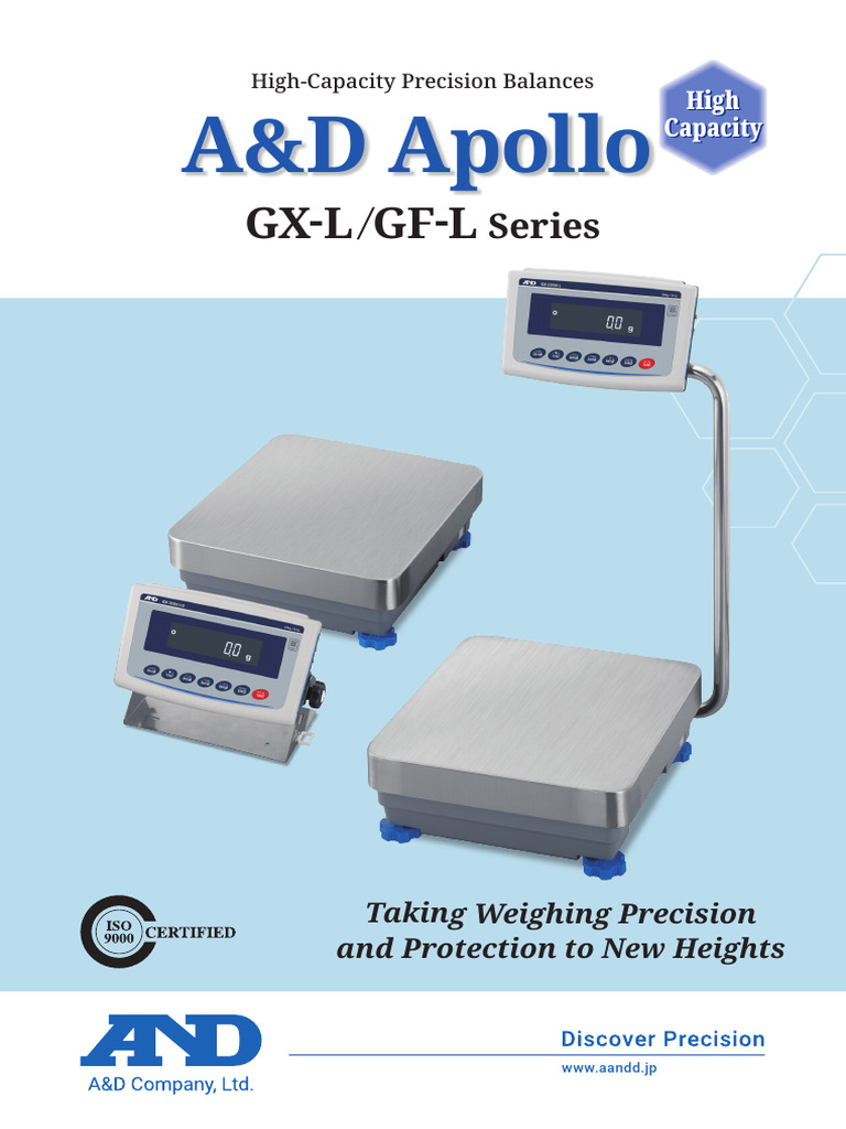 High-Capacity Precision Balances | PDF | Kilogram | Troy Weight