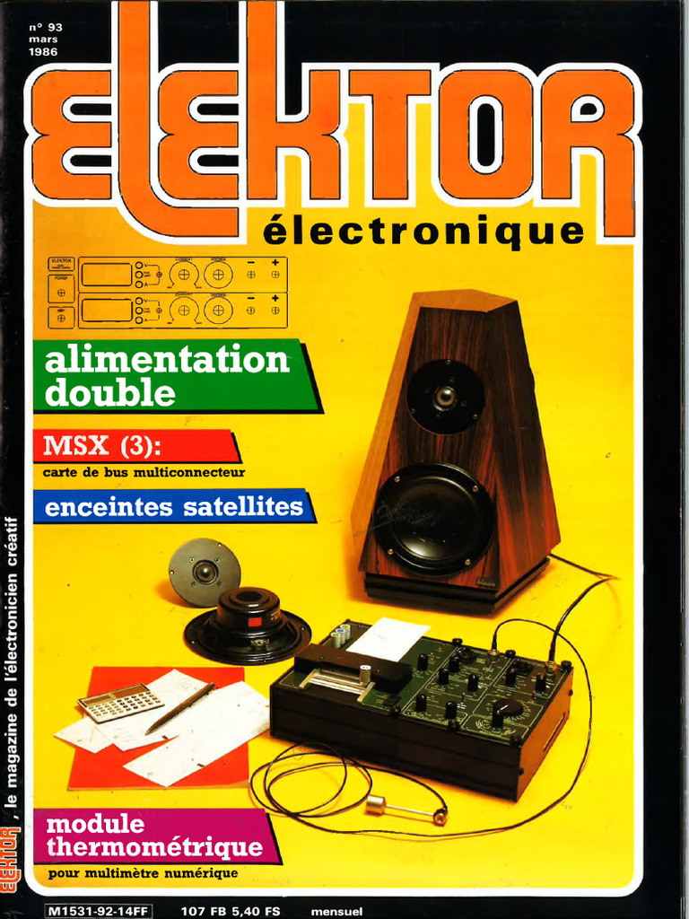 Elektor - 0093 | PDF | Électronique | Électrotechnique