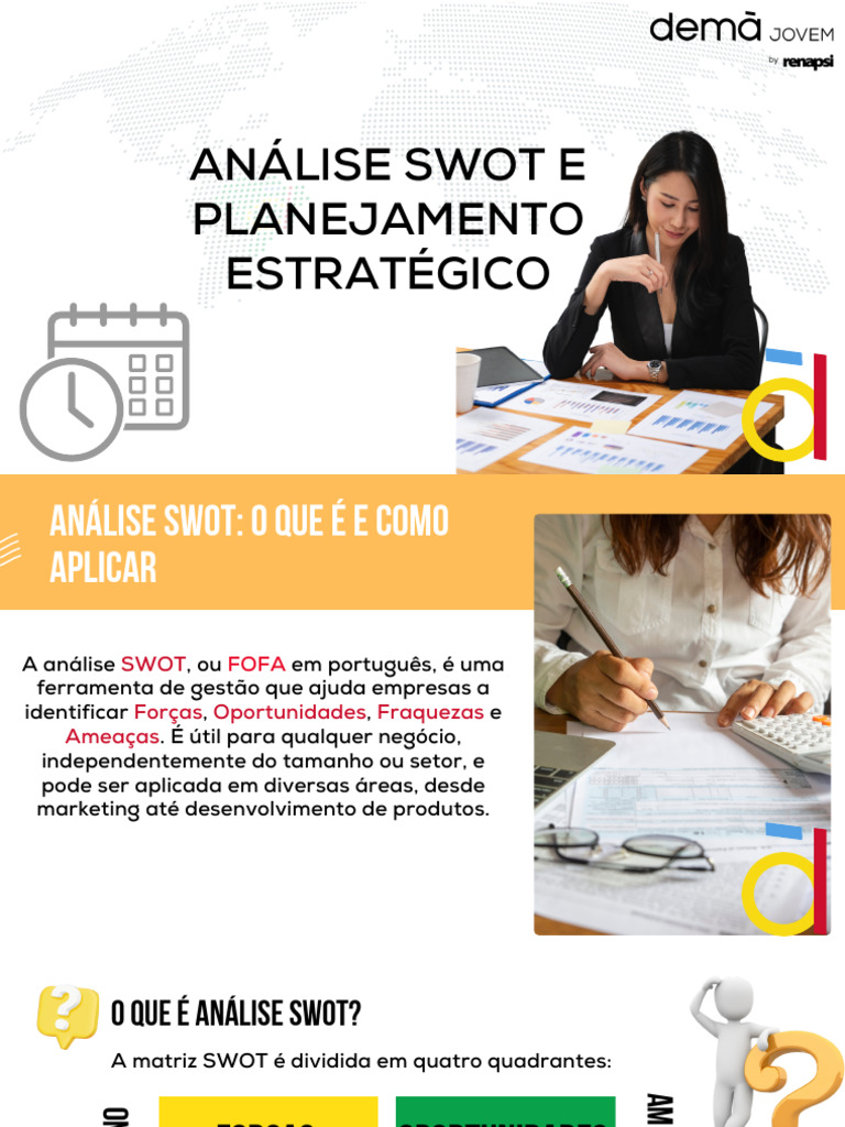 Análise SWOT e Planejamento Estratégico | PDF | Análise SWOT | Economias