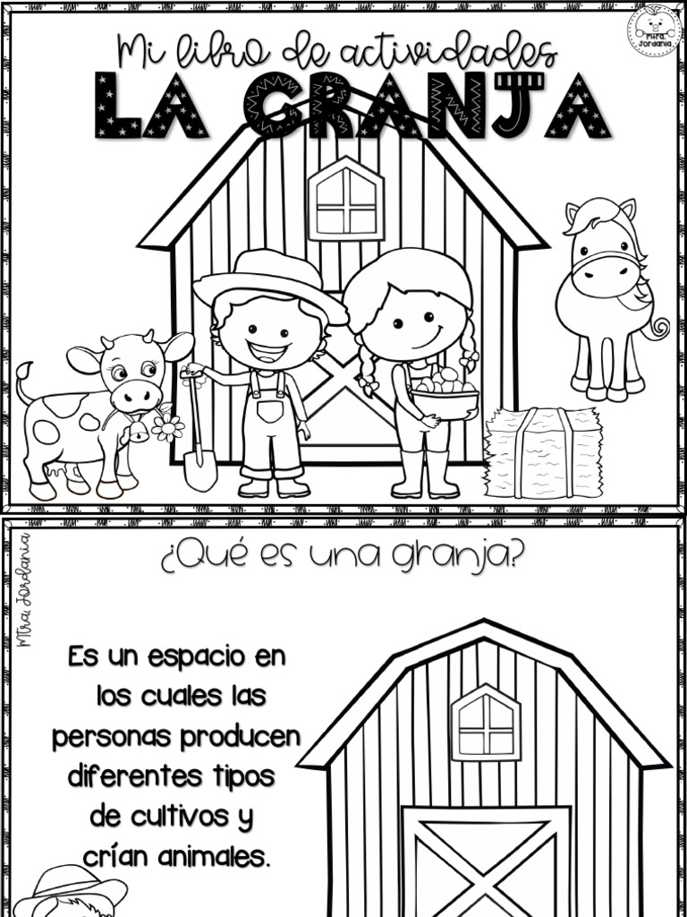 Actividades en la Granja Preescolar | PDF | Animales domesticados ...