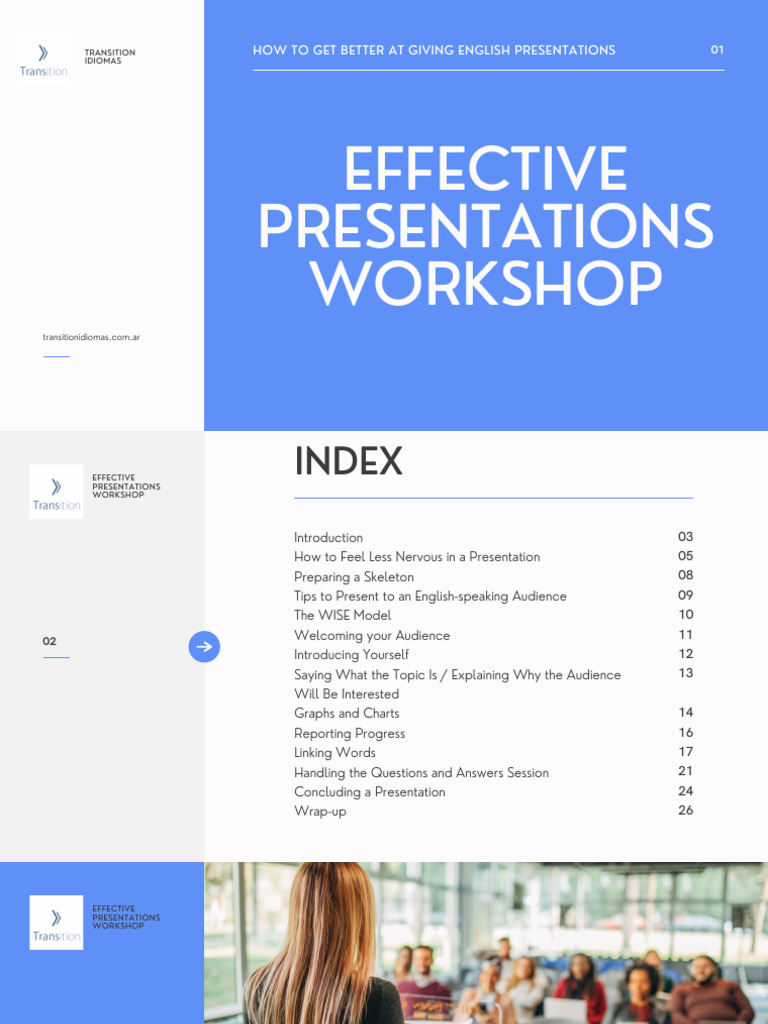 English Presentation Skills Guide | PDF | Human Communication