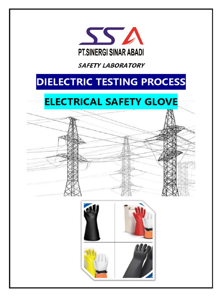 Dielectric Testing for Electrical Gloves | PDF | Laboratories | Electricity