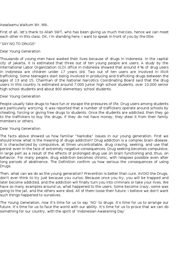 Prevention of drug abuse essay picture