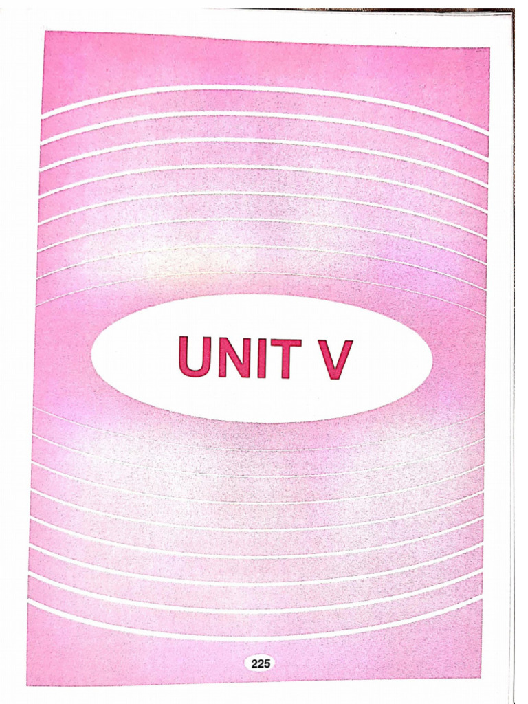 Unit 5 Pdf