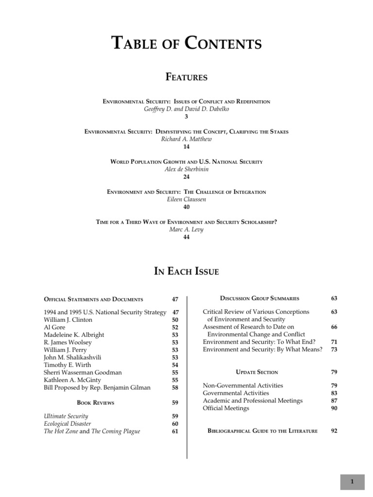 ECSP Report 1 | PDF