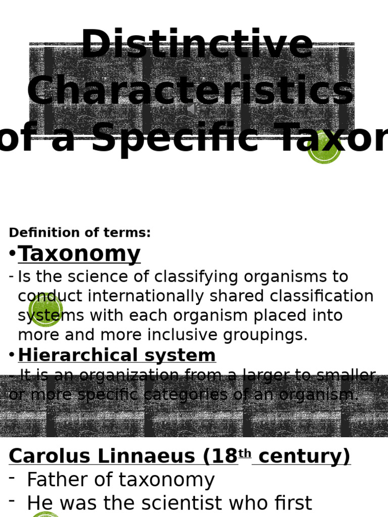 Distinctivecharacteristics 240316001307 Ac348ff4 | PDF | Biology ...