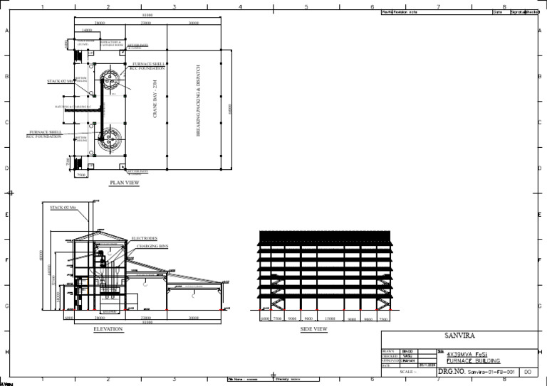 Furnace Shell and Room Layout Plan | PDF | Metallurgy | Business Process