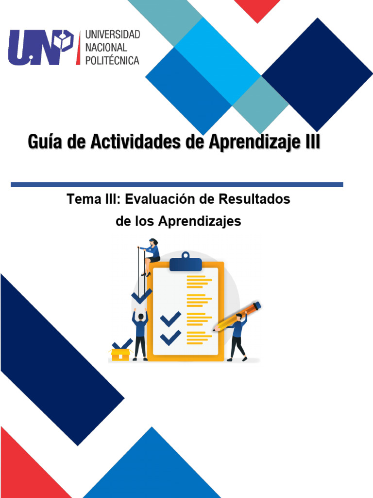 Guía para Docentes: Evaluación de Aprendizajes | PDF | Aprendizaje ...