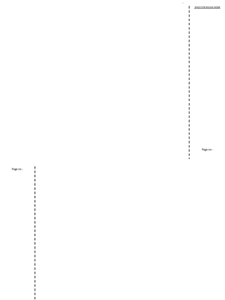 Answer Sheet Horizontal | PDF