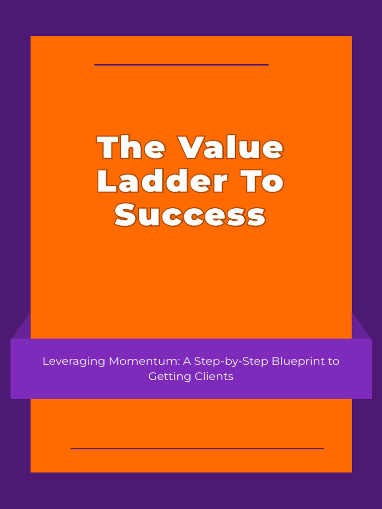05.30.24 - WARREN - The Value Ladder To Success | PDF | Business