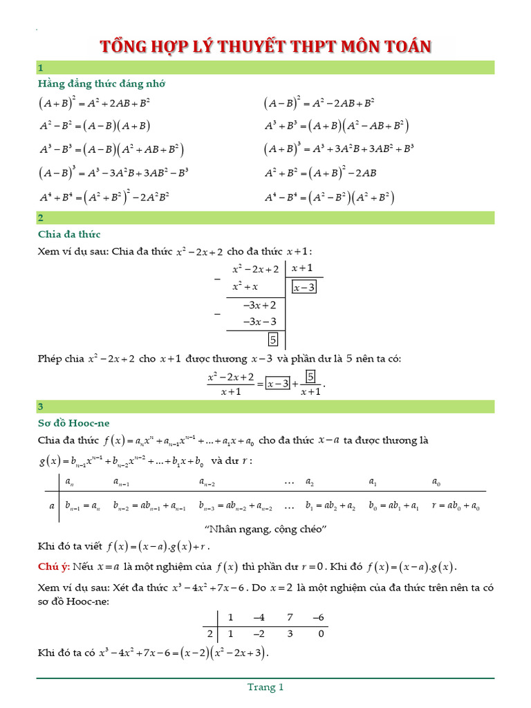 Toán 10 | PDF