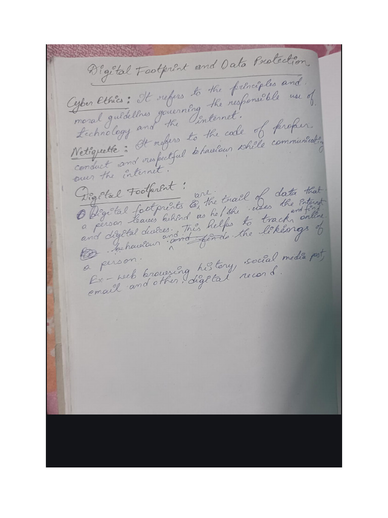 Understanding Digital Footprints and Protection | PDF | Plagiarism ...