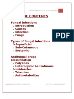 Chemotherapy of Fungal Diseases