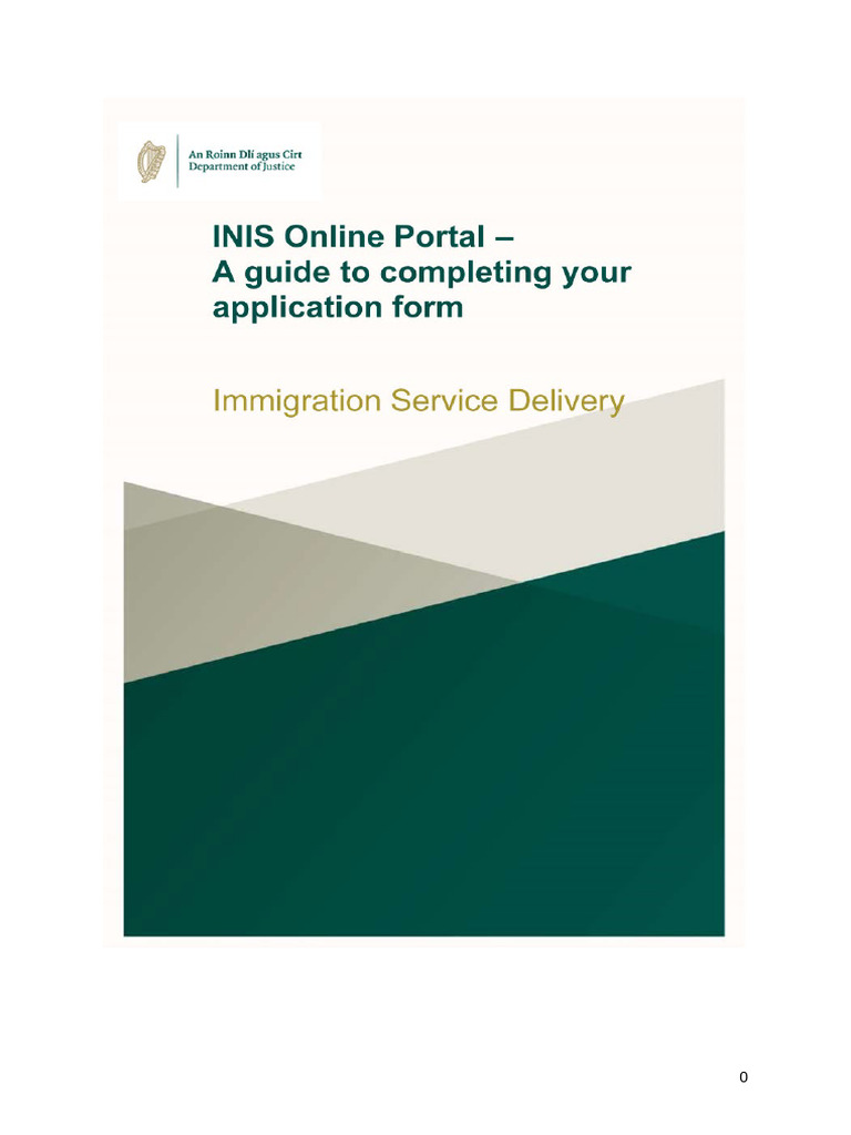 INIS Online Portal User Guide | PDF | Image Scanner | Payments