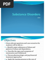 Substance Disorders 2011