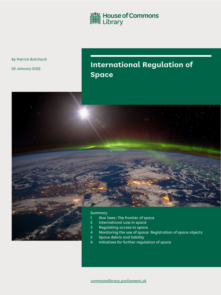 International Space | PDF | Outer Space | International Law