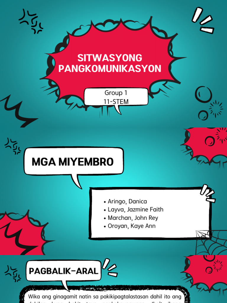 Blue and Pink Playful Comic Group Project Presentation - 20250116 ...