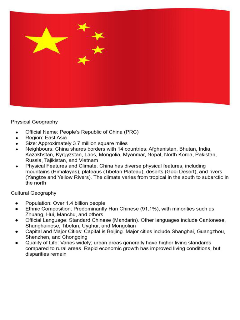 CHINA | PDF | China | World Politics