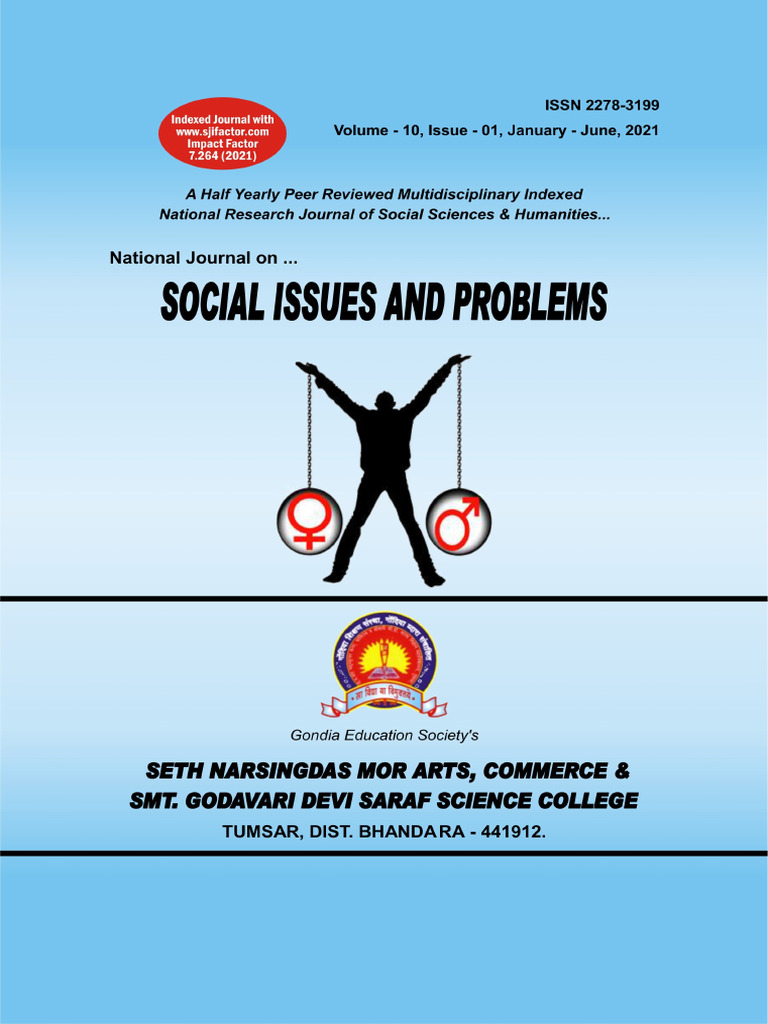 Social Issues & Problems Journal 2021 | PDF