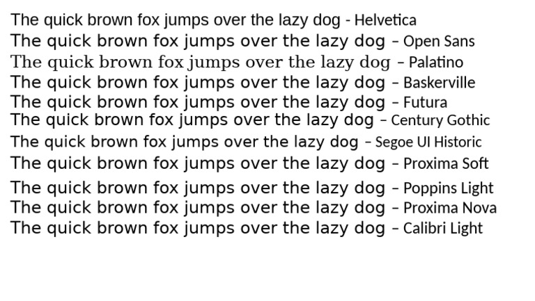 Font Styles for Designers | PDF