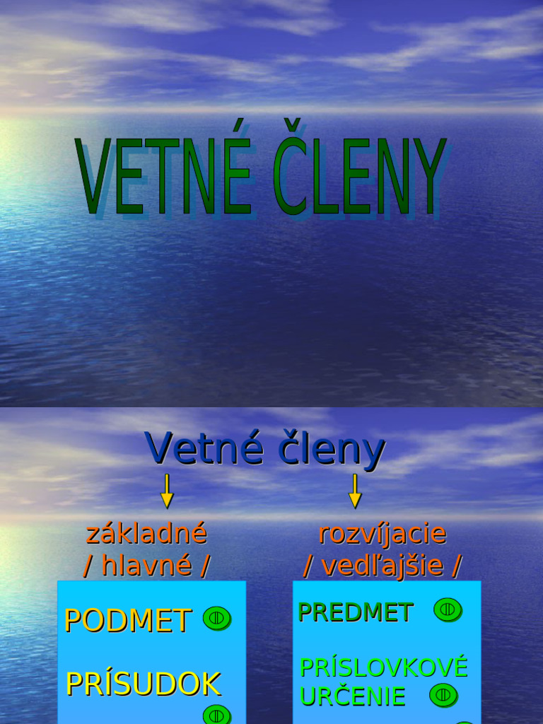 Vetne Cleny | PDF