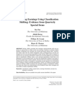 Managing Earnings Using Classification Shifting: Evidence From Quarterly Special Items