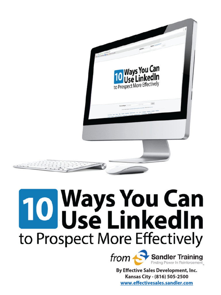 LinkedIn Prospecting Strategies | PDF | Linked In | World Wide Web