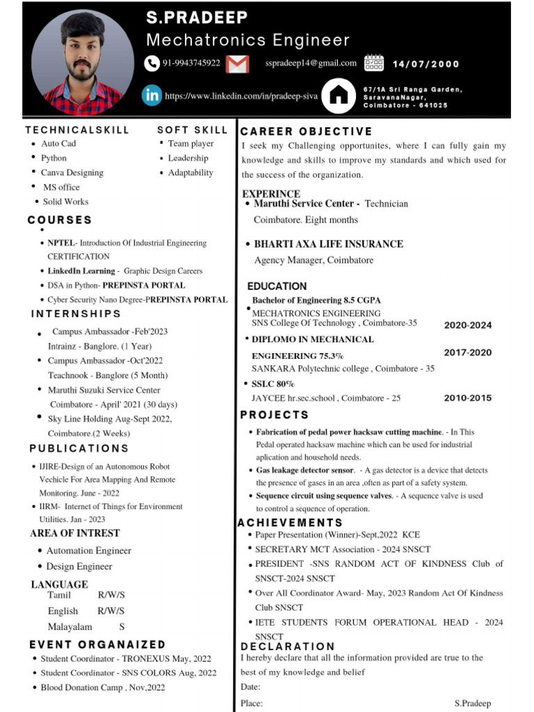 Pradeep PORTFOLIO | PDF