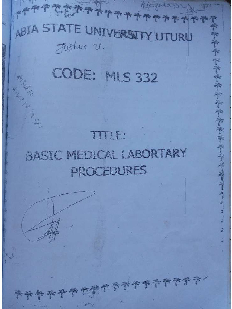 Microbiology Part of MLS Procedure | PDF