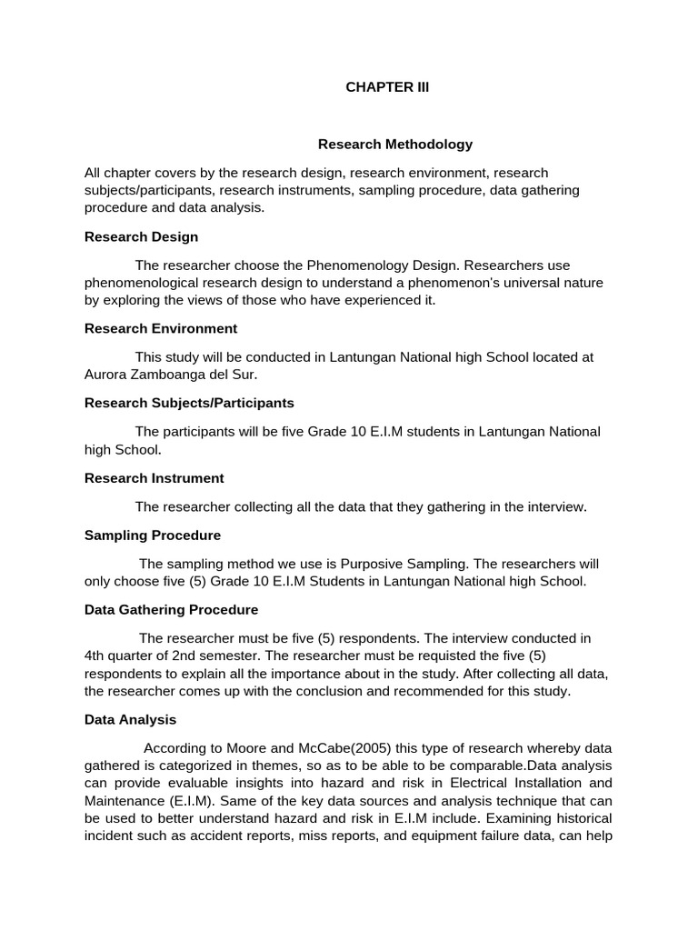 Chapter III- New | PDF | Risk | Data Analysis