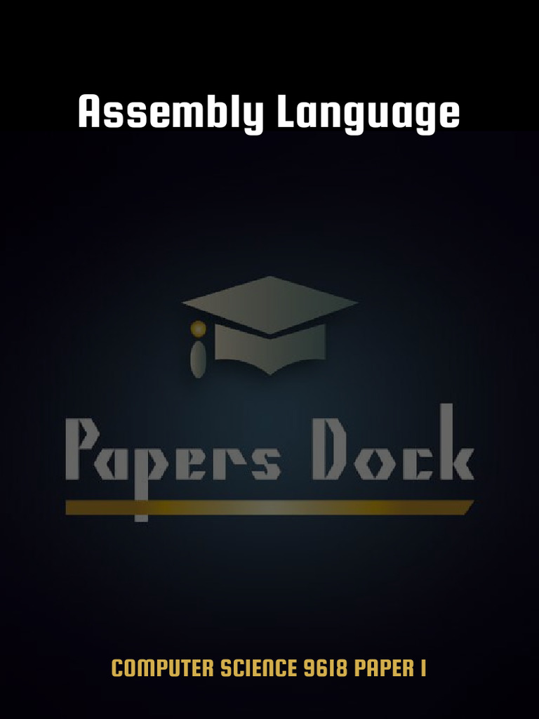 Assembly Language 1 | PDF | Assembly Language | Software Engineering