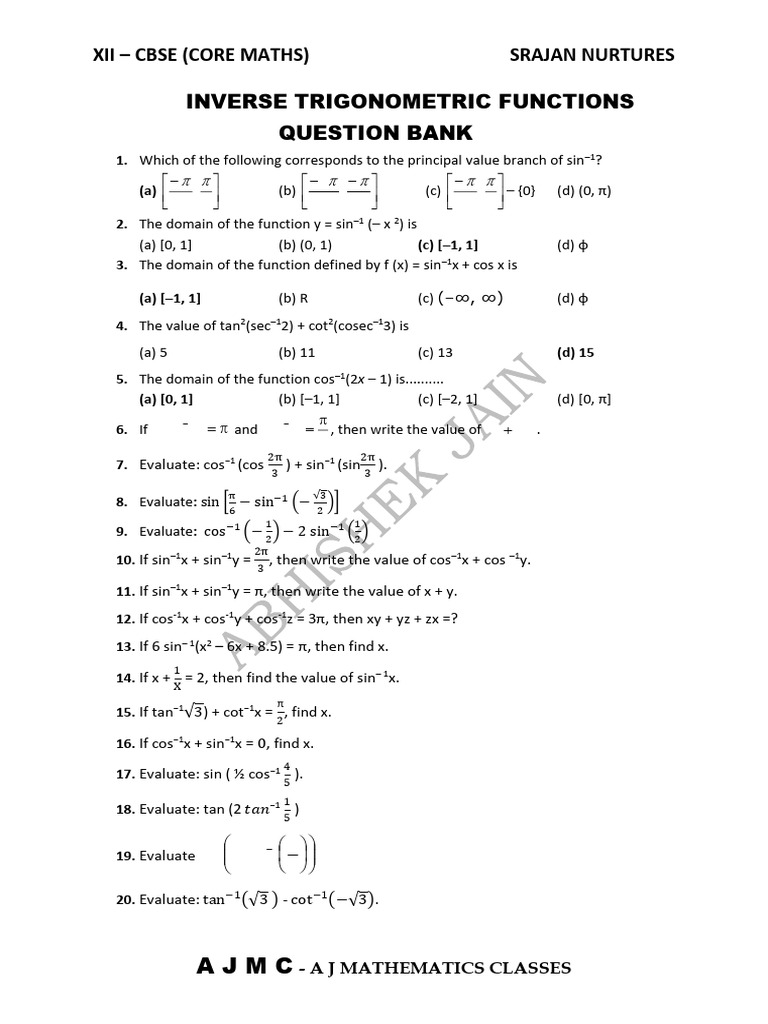 inverse-trigonometry-pdf-trigonometric-functions-combinatorics