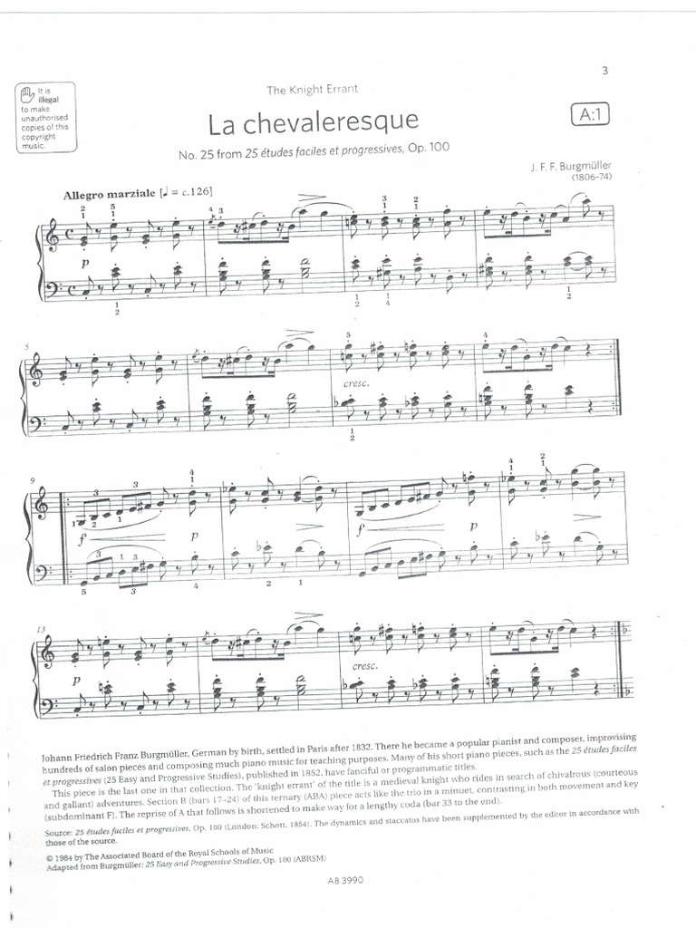 La Chevaleresque | PDF